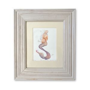 Framed Print Pregnant Mermaid Sea Maiden #15 by Robert Kline Art Artwork